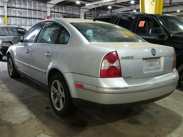 WVWTH63B04P009669 - 2004 VOLKSWAGEN PASSAT GLX 银色 照片 3