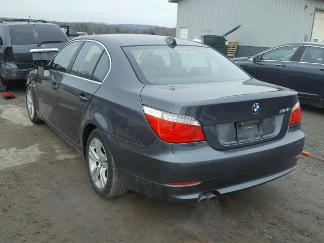 WBANV13589C151634 - 2009 BMW 528 XI BLUE photo 3