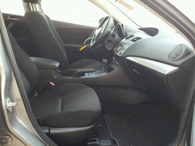 JM1BL1U7XD1846987 - 2013 MAZDA 3 I SILVER photo 5