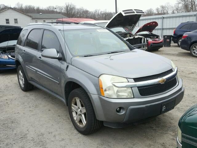 2CNDL73FX66043600 - 2006 CHEVROLET EQUINOX LT GRAY photo 1