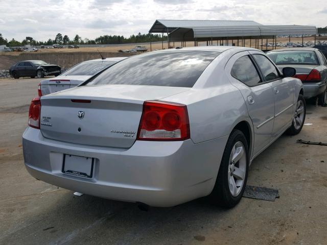 2B3CA3CV1AH253426 - 2010 DODGE CHARGER SX SILVER photo 4