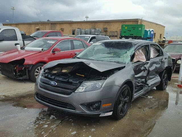 3FAHP0HA9BR137149 - 2011 FORD FUSION CHARCOAL photo 2