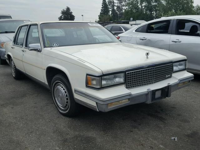 1G6CD5153J4335694 - 1988 CADILLAC DEVILLE WHITE photo 1