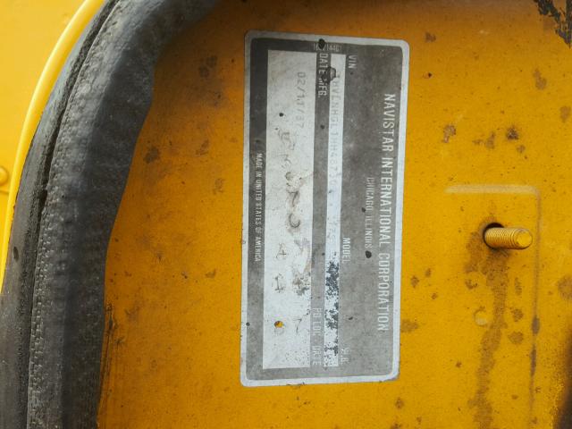 1HVLNHGL1HH487309 - 1987 INTERNATIONAL S-SERIES 1 黄色 照片 10