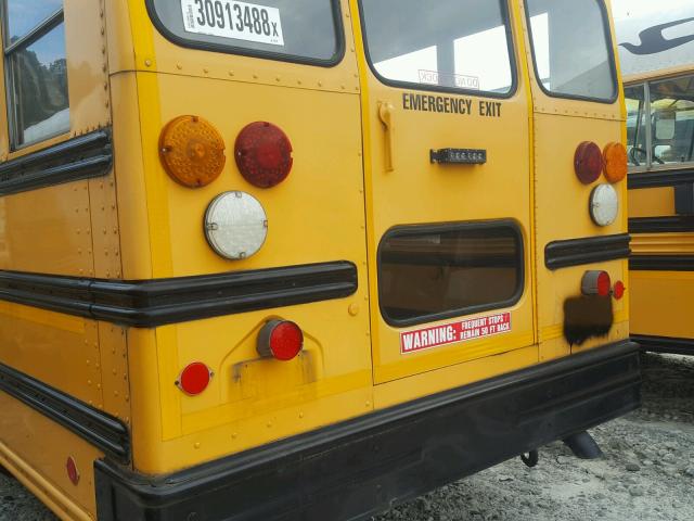 1HVLNHGL1HH487309 - 1987 INTERNATIONAL S-SERIES 1 黄色 照片 9