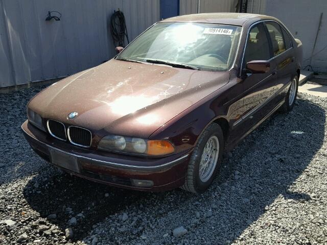 WBADD6323WGT96167 - 1998 BMW 528 I AUTO BURGUNDY photo 2