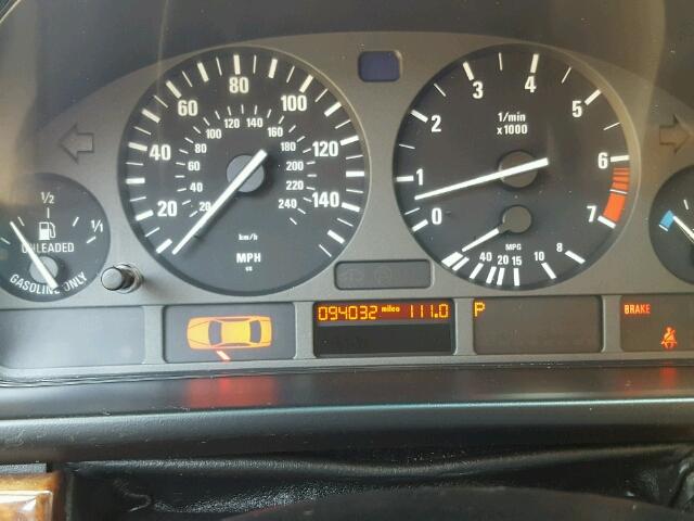 WBADD6323WGT96167 - 1998 BMW 528 I AUTO BURGUNDY photo 8