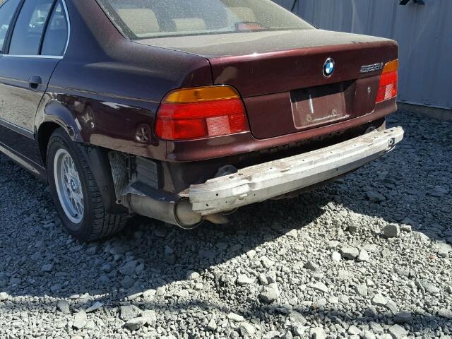 WBADD6323WGT96167 - 1998 BMW 528 I AUTO BURGUNDY photo 9