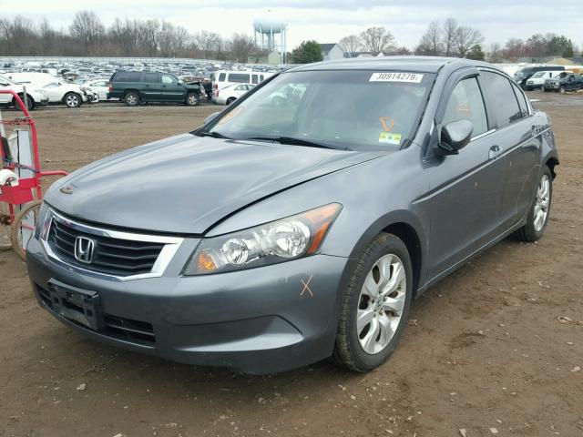 JHMCP26898C002260 - 2008 HONDA ACCORD EXL GRAY photo 2