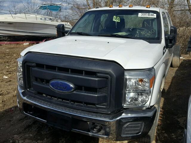 1FD8W3G65GEC84229 - 2016 FORD F350 SUPER WHITE photo 2