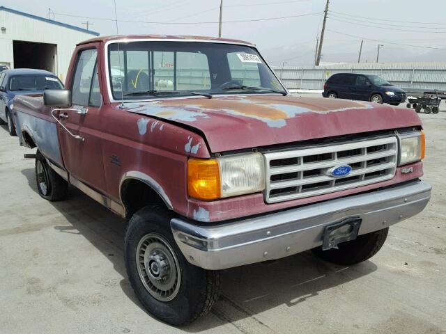 1FTHF26H7LPA76661 - 1990 FORD F250 RED photo 1