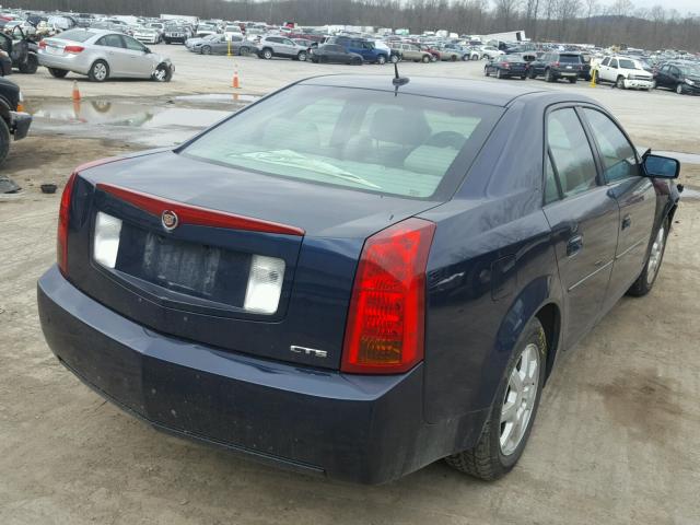 1G6DM57T970172298 - 2007 CADILLAC CTS BLUE photo 4