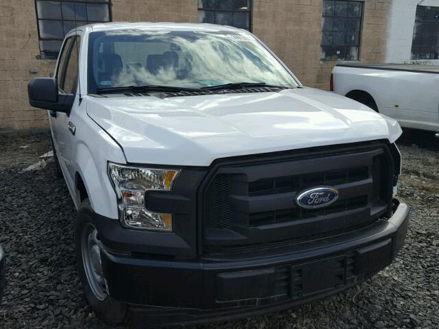 1FTEW1C87HKC00465 - 2017 FORD F150 SUPER WHITE photo 1