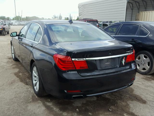 WBAKB4C55BC574853 - 2011 BMW 740 LI BLACK photo 3