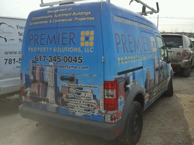 NM0LS7AN8CT100860 - 2012 FORD TRANSIT CO BLUE photo 4