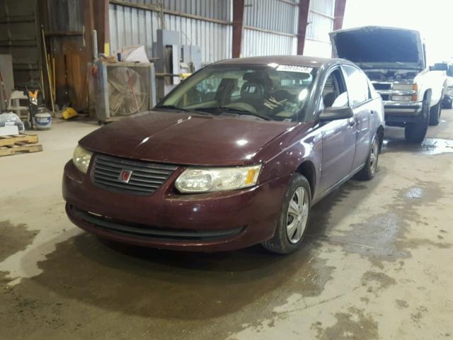 1G8AJ52F93Z111074 - 2003 SATURN ION LEVEL BURGUNDY photo 2