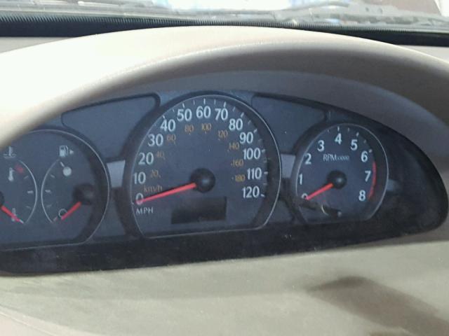 1G8AJ52F93Z111074 - 2003 SATURN ION LEVEL BURGUNDY photo 8