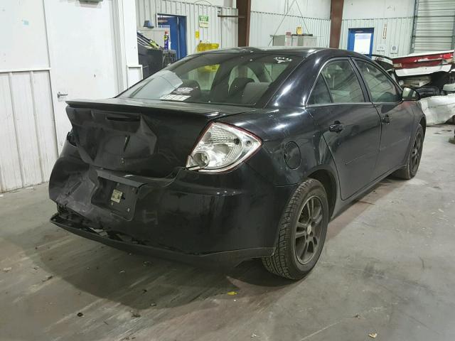 1G2ZG558X64189406 - 2006 PONTIAC G6 SE1 BLACK photo 4