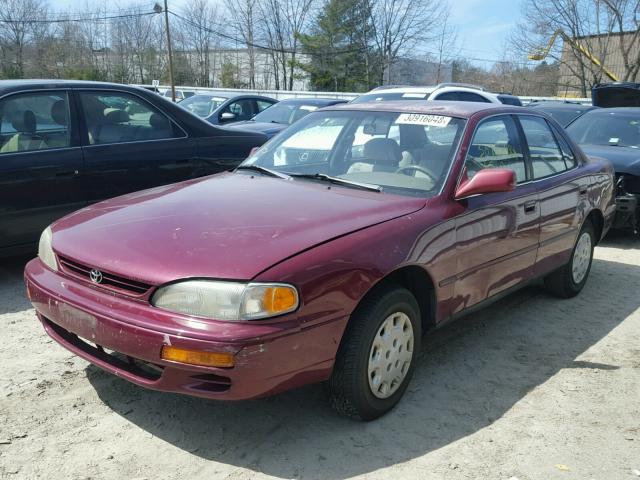 4T1BG12K5TU786282 - 1996 TOYOTA CAMRY DX RED photo 2