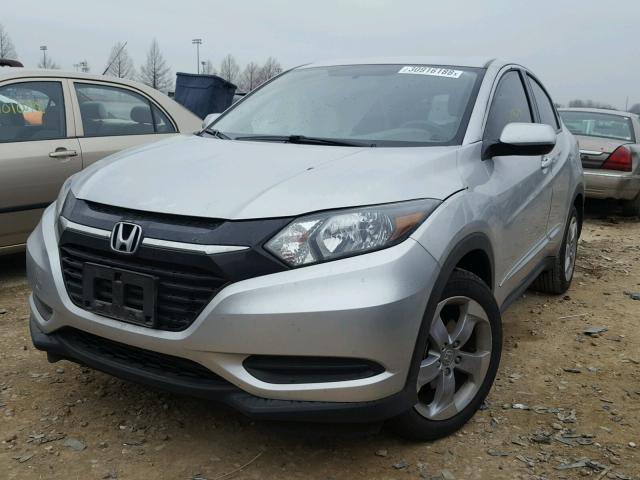 3CZRU5H31GM715166 - 2016 HONDA HR-V LX SILVER photo 2