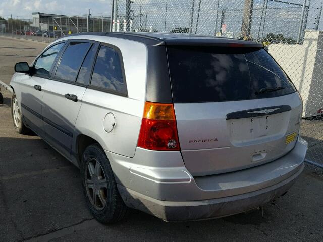 2C4GF48445R470072 - 2005 CHRYSLER PACIFICA GRAY photo 3