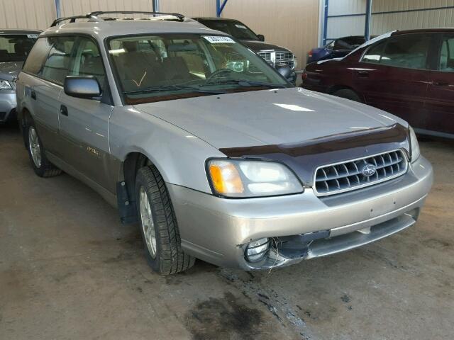 4S3BH675436622639 - 2003 SUBARU LEGACY OUT GRAY photo 1