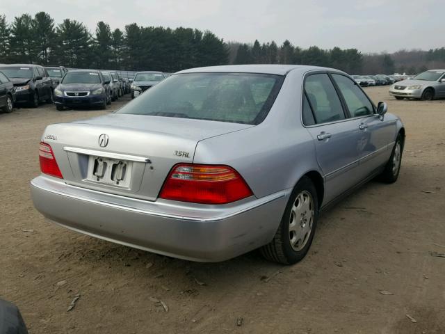 JH4KA96651C001665 - 2001 ACURA 3.5RL SILVER photo 4