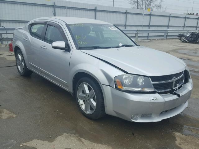 1B3LC76M08N690436 - 2008 DODGE AVENGER R/ SILVER photo 1