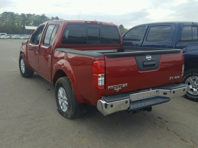 1N6AD0EV1HN775495 - 2017 NISSAN FRONTIER S RED photo 3