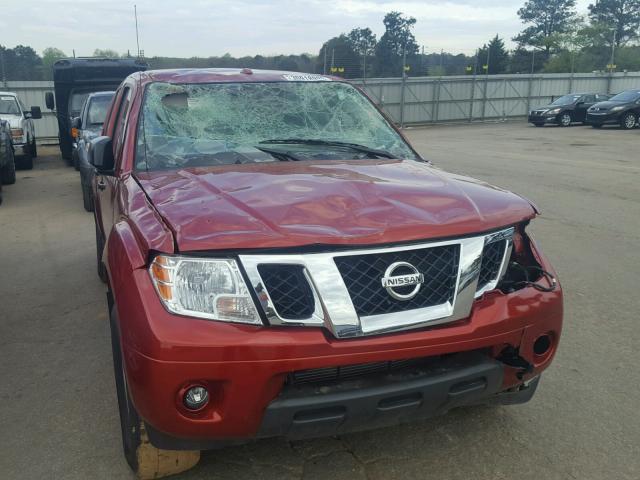 1N6AD0EV1HN775495 - 2017 NISSAN FRONTIER S RED photo 9