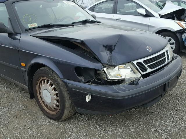 YS3DF75N7W7002124 - 1998 SAAB 900 SE TUR BLUE photo 9