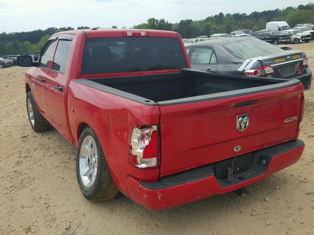 1C6RR7KG2GS315789 - 2016 RAM 1500 ST RED photo 3