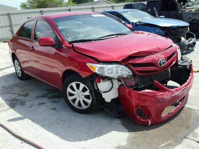 5YFBU4EE3DP200083 - 2013 TOYOTA COROLLA/S/ RED photo 1