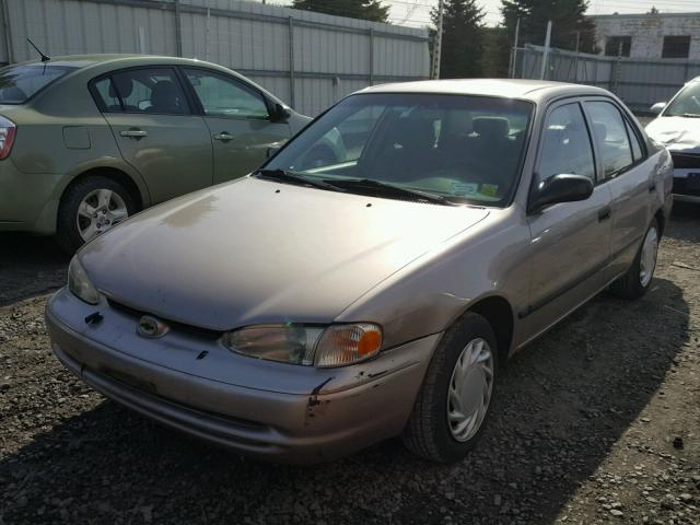 1Y1SK5287WZ413486 - 1998 CHEVROLET GEO PRIZM 金色 照片 2