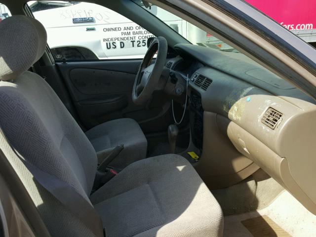 1Y1SK5287WZ413486 - 1998 CHEVROLET GEO PRIZM 金色 照片 5