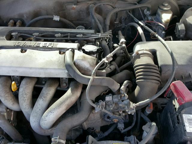 1Y1SK5287WZ413486 - 1998 CHEVROLET GEO PRIZM 金色 照片 7