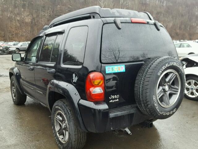 1J4GL38K53W713467 - 2003 JEEP LIBERTY RE BLACK photo 3