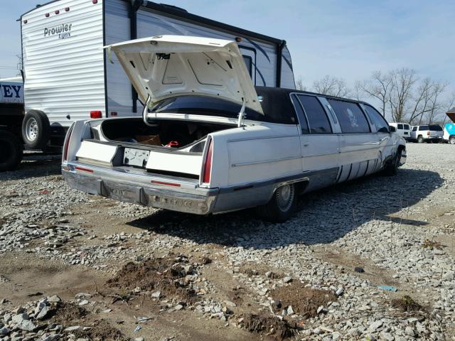 1G6DW52P3RR714871 - 1994 CADILLAC FLEETWOOD WHITE photo 4