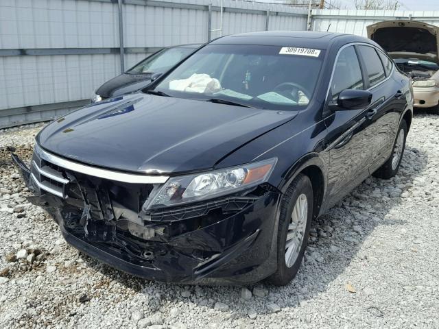 5J6TF3H39CL002662 - 2012 HONDA CROSSTOUR BLACK photo 2