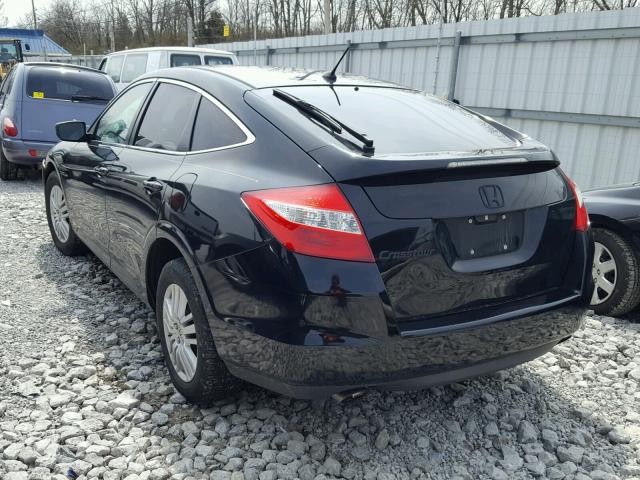 5J6TF3H39CL002662 - 2012 HONDA CROSSTOUR BLACK photo 3