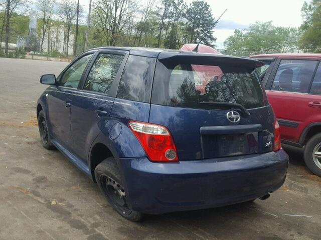 JTKKT624665020373 - 2006 TOYOTA SCION XA ლურჯი ფოტო 3