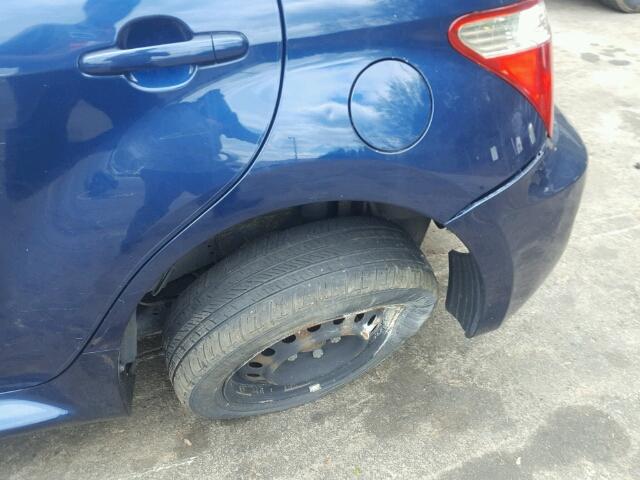 JTKKT624665020373 - 2006 TOYOTA SCION XA ლურჯი ფოტო 9