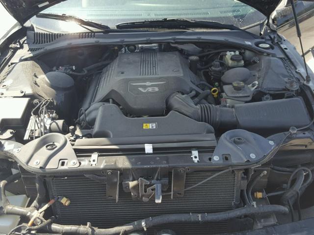 1FAHP60A95Y104785 - 2005 FORD THUNDERBIR BLACK photo 7