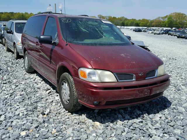 1GHDX23E42D170755 - 2002 OLDSMOBILE SILHOUETTE BURGUNDY photo 1