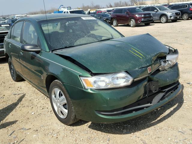 1G8AJ52FX4Z149768 - 2004 SATURN ION LEVEL მწვანე ფოტო 1