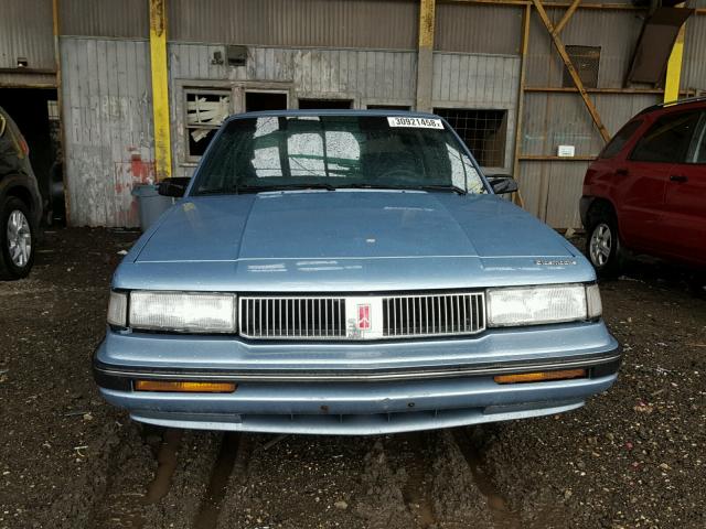 2G3AM51N0M2327602 - 1991 OLDSMOBILE CUTLASS CI BLUE photo 10