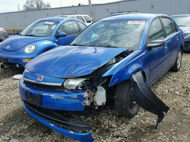 1G8AJ52F33Z187275 - 2003 SATURN ION LEVEL ლურჯი ფოტო 2