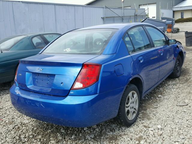 1G8AJ52F33Z187275 - 2003 SATURN ION LEVEL ლურჯი ფოტო 4
