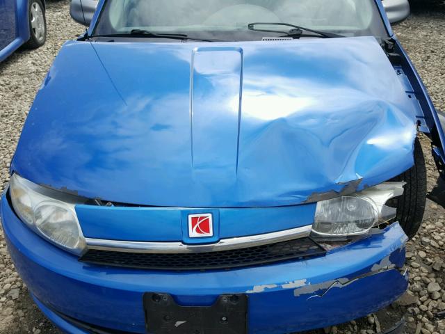 1G8AJ52F33Z187275 - 2003 SATURN ION LEVEL ლურჯი ფოტო 7