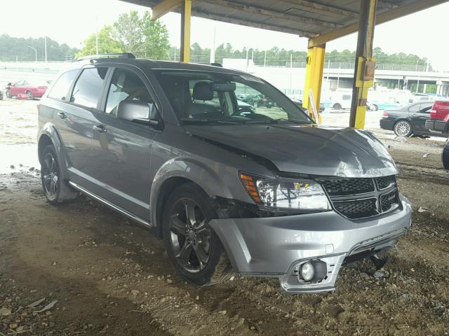 3C4PDCGG5GT135284 - 2016 DODGE JOURNEY CR SILVER photo 1